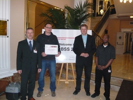 Picture taken at ICCBSS 2008 Madrid/Spain - Best Paper Award
